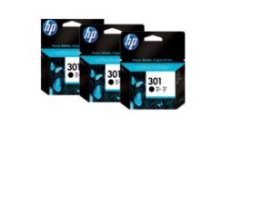HP Tintenpatronen 301 Triple Pack Schwarz