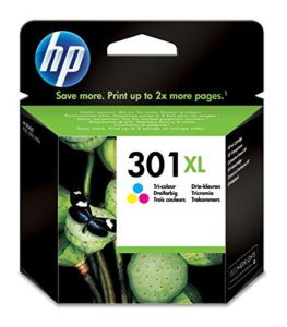 HP 301XL Farbe Original Druckerpatrone mit hoher Reichweite für HP Deskjet, ENVY, OfficeJet - 1